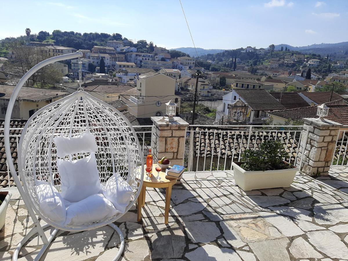 Solaris Methea- Luxury Central Villa By The Castle Kassiopi Ngoại thất bức ảnh