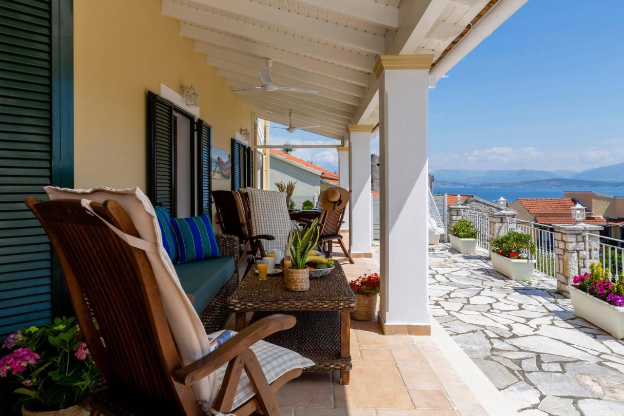 Solaris Methea- Luxury Central Villa By The Castle Kassiopi Ngoại thất bức ảnh